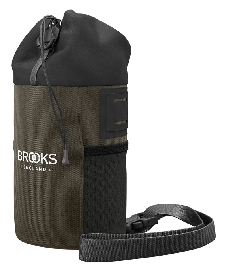 Load image into Gallery viewer, Brooks Tas Scape Feed Pouch mud green
