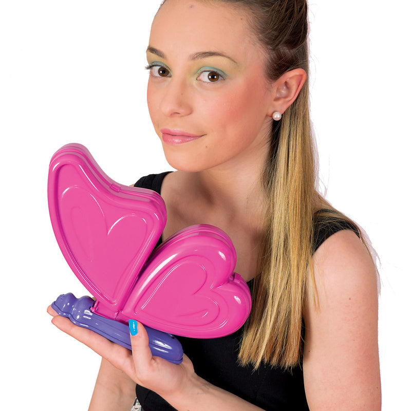 Load image into Gallery viewer, Clementoni crazy chic butterfly beautyset make-up koffer
