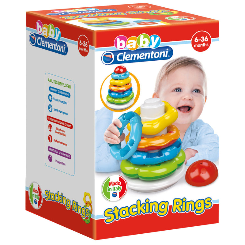 Load image into Gallery viewer, Clementoni Baby Stapelringen
