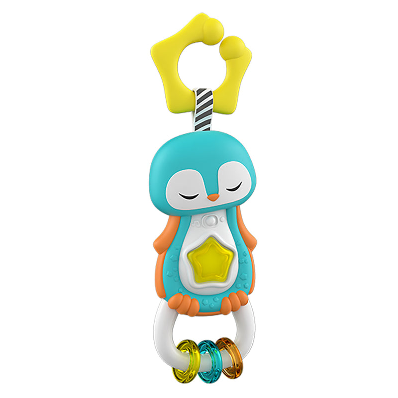 Load image into Gallery viewer, Clementoni baby pinguïn rammelaar + licht en geluid
