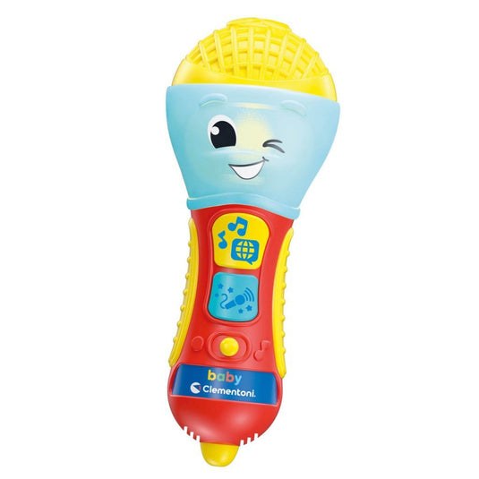 Clementoni baby microfoon + licht en geluid