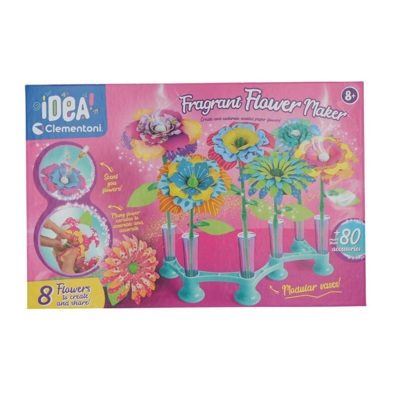 Load image into Gallery viewer, Clementoni idea geurbloemen maken knutselset, 8 bloemen
