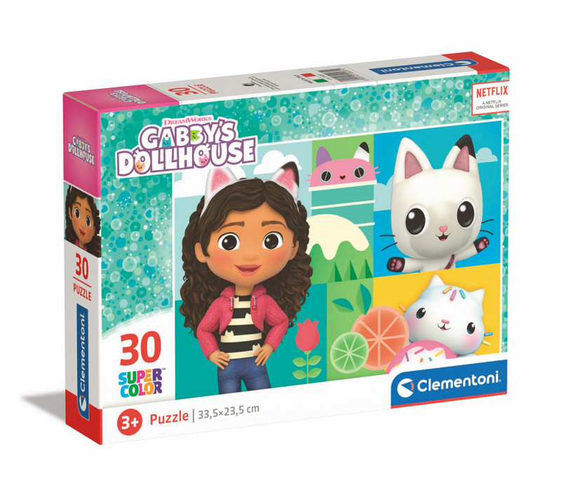 Load image into Gallery viewer, Clementoni puzzel gabby's poppenhuis, 30st.

