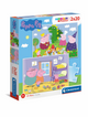 Clementoni puzzel 2x20 stukjes peppa pig