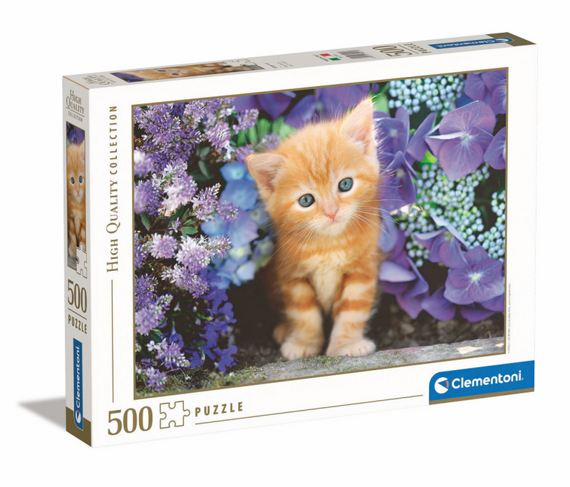 Load image into Gallery viewer, Clementoni puzzel 500 stukjes ginger kat
