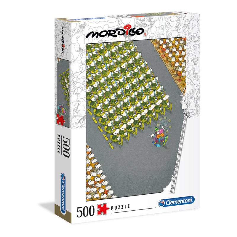 Load image into Gallery viewer, Clementoni mordillo puzzel the march 500 stukjes
