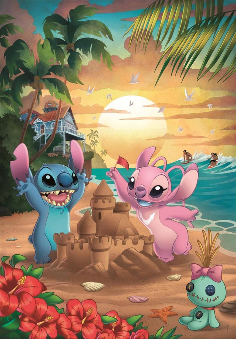 Load image into Gallery viewer, Clementoni puzzel 500 disney stitch compact box
