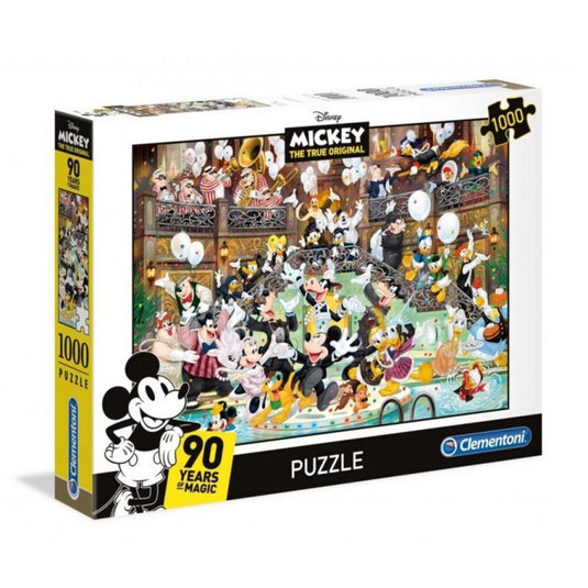 Clementoni puzzel disney mickey 90 years of magic 1000 stukjes