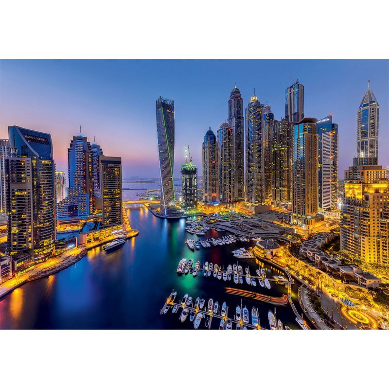 Load image into Gallery viewer, Clementoni high quality collection puzzel + poster dubai 1000 stukjes
