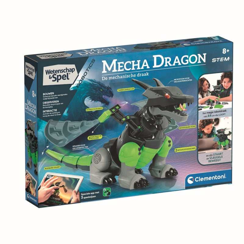 Load image into Gallery viewer, Clementoni Wetenschap Spel Robotics Mecha Dragon
