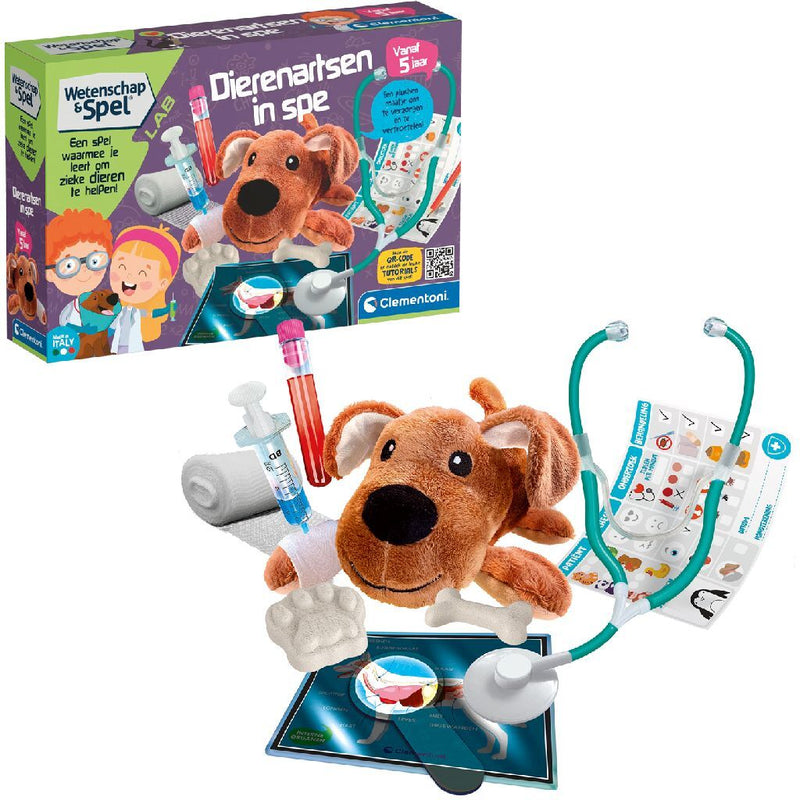 Load image into Gallery viewer, Clementoni wetenschap en spel dierenartsen in spe
