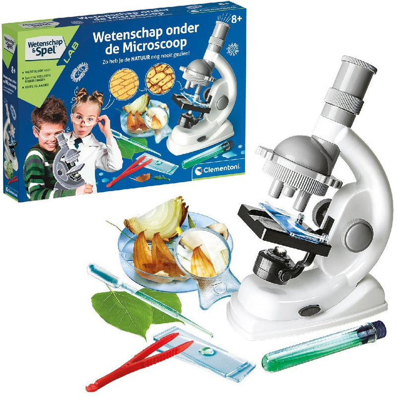 Load image into Gallery viewer, Clementoni Wetenschap Spel Wetenschappelijke Microscoop
