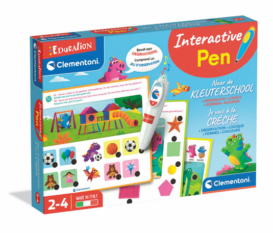 Clementoni education - interactieve pen naar de kleuterschool