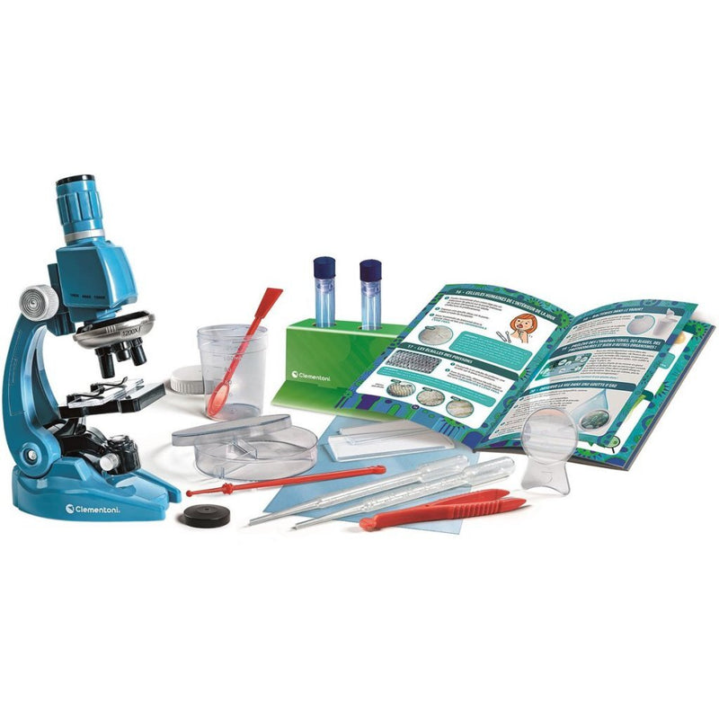 Load image into Gallery viewer, Clementoni wetenschap en spel supermicroscoop
