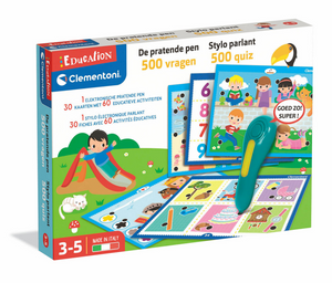 Clementoni education - pratende pen, 500 quiz