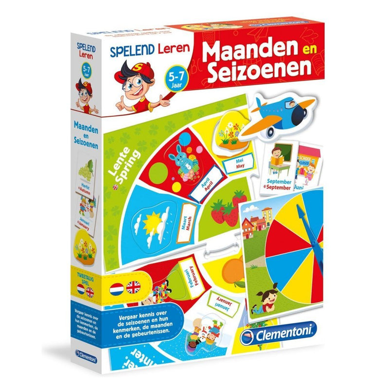 Load image into Gallery viewer, Clementoni leer de maanden en seizoenen
