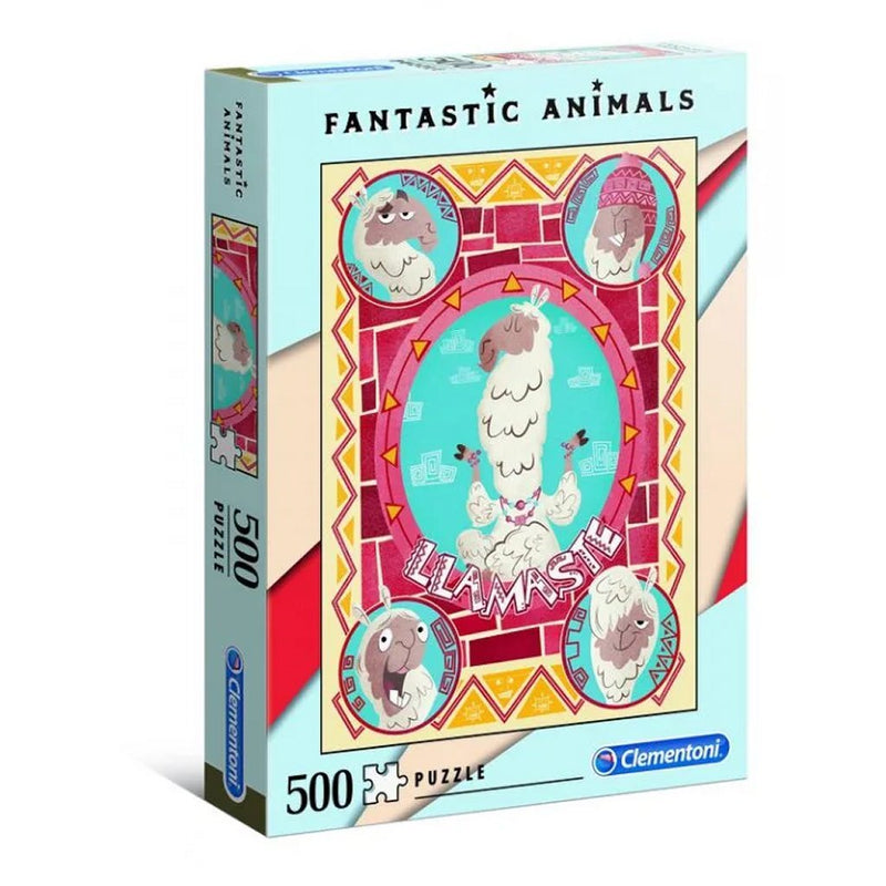 Load image into Gallery viewer, Clementoni fantastic animals puzzel 500 stukjes

