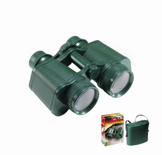 Navir verrekijker groen met hoes. 4+