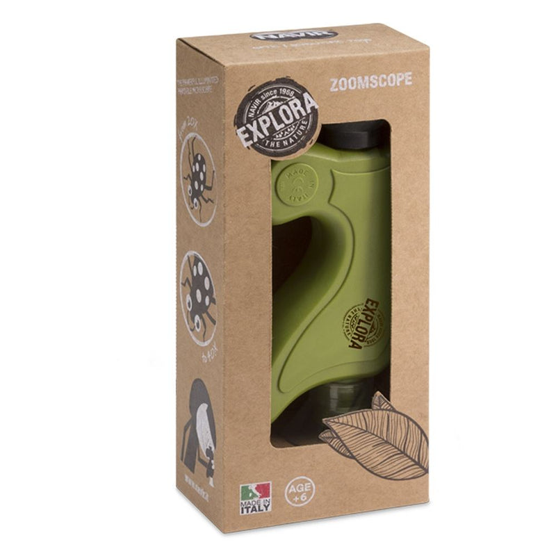 Load image into Gallery viewer, Navir explora: zoomscope 16x9x5,5cm, groen, inzomen van 20 tot 40, 6+
