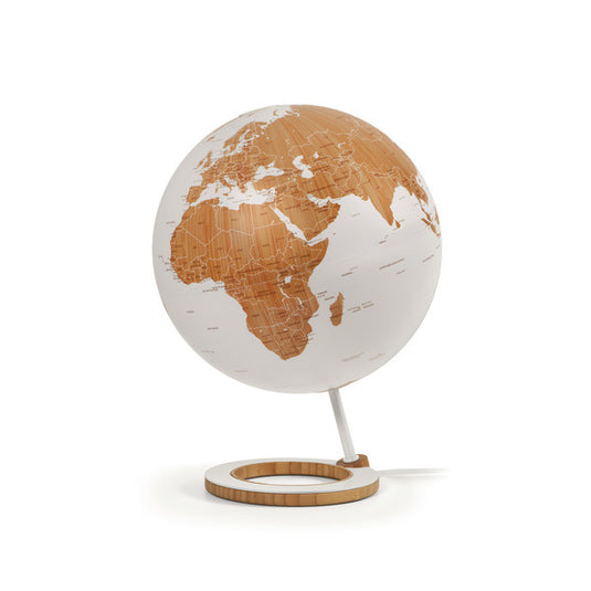 Atmosphere nr-0324bmbm-gb globe bamboo 25cm diameter bamboe metaal