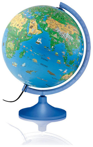 Atmosphere globe family line - 30cm - nederlandstalig - wereldbol