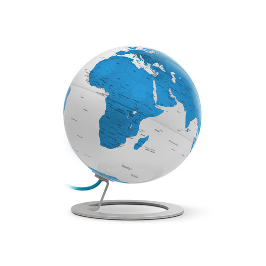 Atmosphere nr-0324igwt-gb globe iglobe light turquoise 25 cm diameter metaal chrome