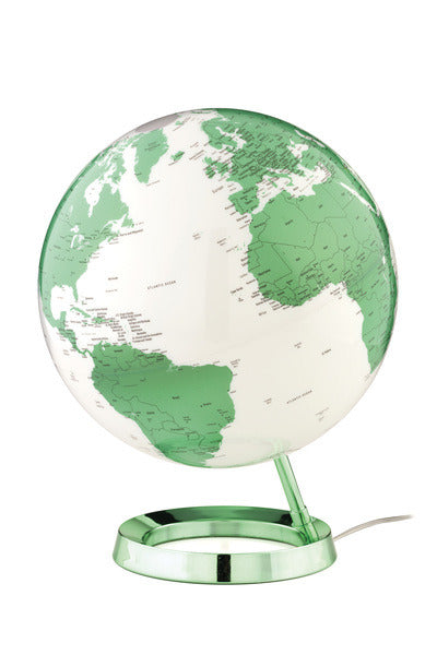 Load image into Gallery viewer, Atmosphere nr-0331f7n4-gb globe bright hot green 30cm diameter kunststof voet met verlichting
