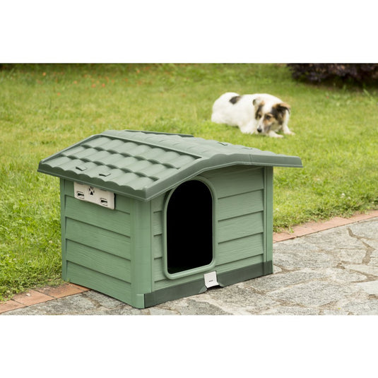 Bama pet cuccia hondenhok 110x94x77 cm groen