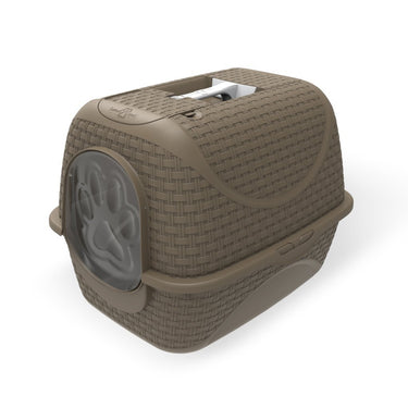 Bama pet kattenbak 41.8x50.5x39.6 cm taupe