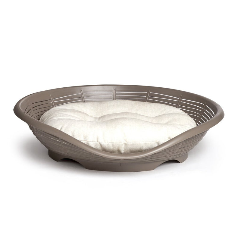 Load image into Gallery viewer, Bama pet pasha mand 48x46x11 cm taupe
