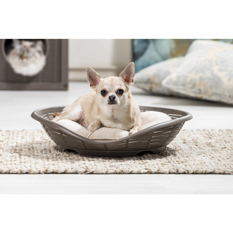 Load image into Gallery viewer, Bama pet pasha mand 48x46x11 cm taupe
