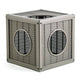 Bama pet qublo katten kubus 35x35x35 cm taupe