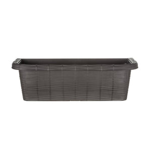Bama fioriera bloem-balkonbak 60x20x18.5 cm antraciet