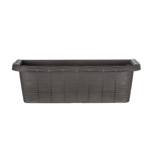 Bama fioriera bloem-balkonbak 60x20x18.5 cm antraciet