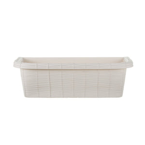 Bama fioriera bloem-balkonbak 60x20x18.5 cm wit