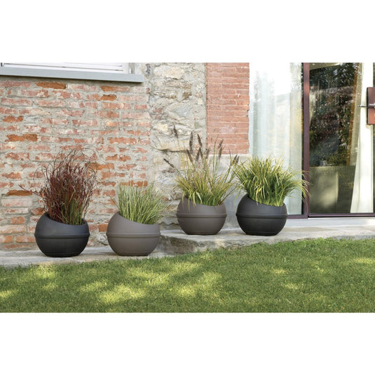 Bama sfera bloempot 23l 40.5x32 cm antraciet
