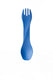 Human gear - gobites bio - herbruikbaar - bestek - spork - dark blue - campingbestek