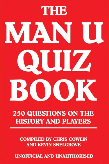 The man u quiz book