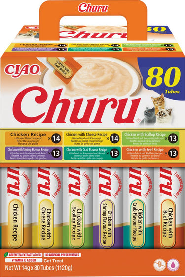 Inaba ciao churu kat multipack kip - 80 stuks