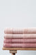 Beddinghouse sheer - gestreept - katoen - handdoek - 50x100 cm - terra