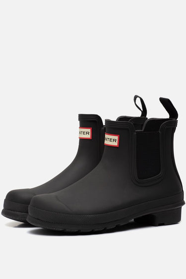 Hunter - regenlaarzen voor vrouwen - originele chelsea - zwart - maat 38eu