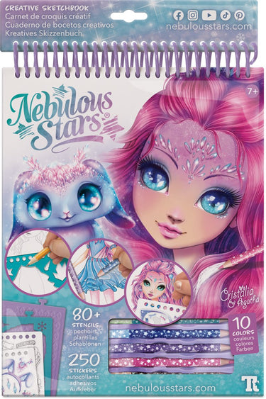 Nebulous stars -creatief schetsboek - cristalia