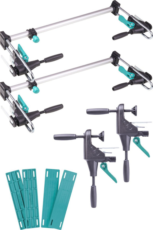 Wolfcraft - deurkozijn montageset pro de complete set voor het monteren van deuren en kozijnen - 3676000