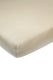 Meyco baby uni hoeslaken ledikant - sand - 60x120cm