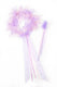 Little adventures - lila feeën halo toverstaf set
