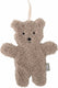 Jollein - baby speendoekje teddy bear - speenknuffel - 100% polyester - olive green