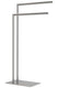 Sealskin tube - handdoekrek 2-armig vrijstaand - geschikt voor 2 handdoeken - chroom