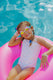 Bling2o zwembril kinderen - rainbow - duikbril - anti-fog - uv-protect - roze