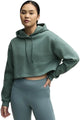 Puma x hyrox heavyweight hoodie groen s vrouw