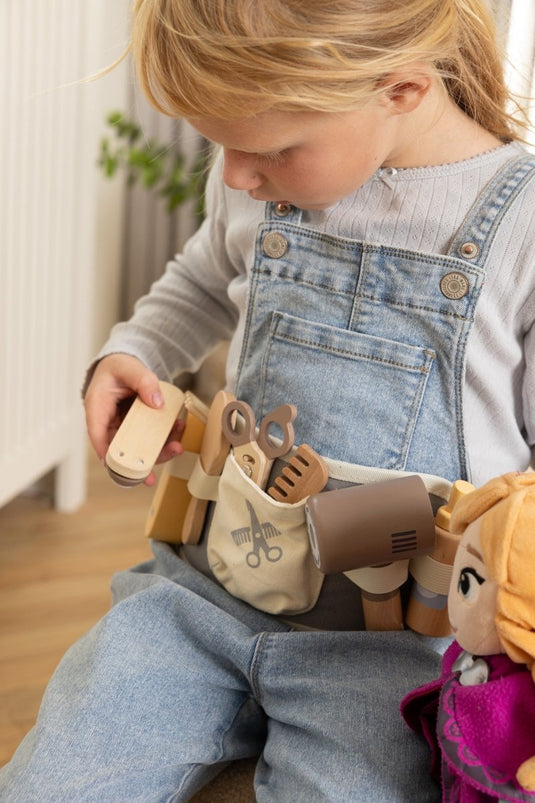 Dantoy houten kapperset 8-delig